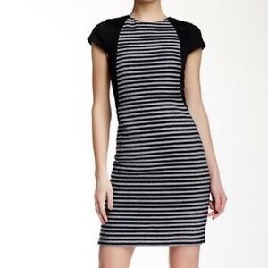 J. Crew Tweed Striped Pencil Dress